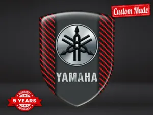 Yamaha Decalcomanie 3D Gel Limitato Sport Racing Cupola